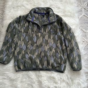 Vintage Patagonia Synchilla Leaves